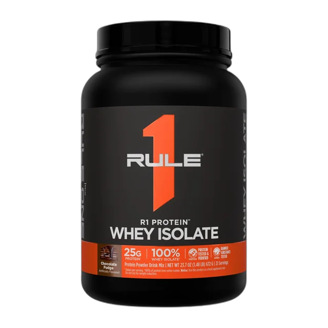Rule1 Whey Protein Isolate 1lb