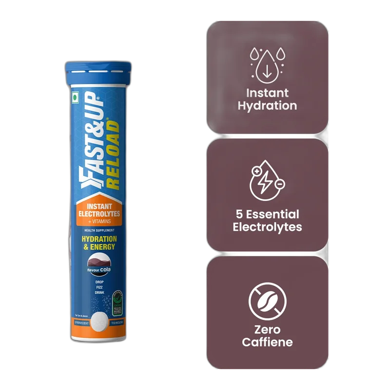 Fast & Up Reload Electrolytes (Effervescent Tablets) 20 Tabs