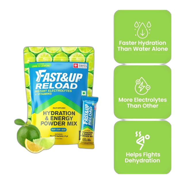 Fast & Up Reload Electrolytes (Stick Pack) 15 Sachets