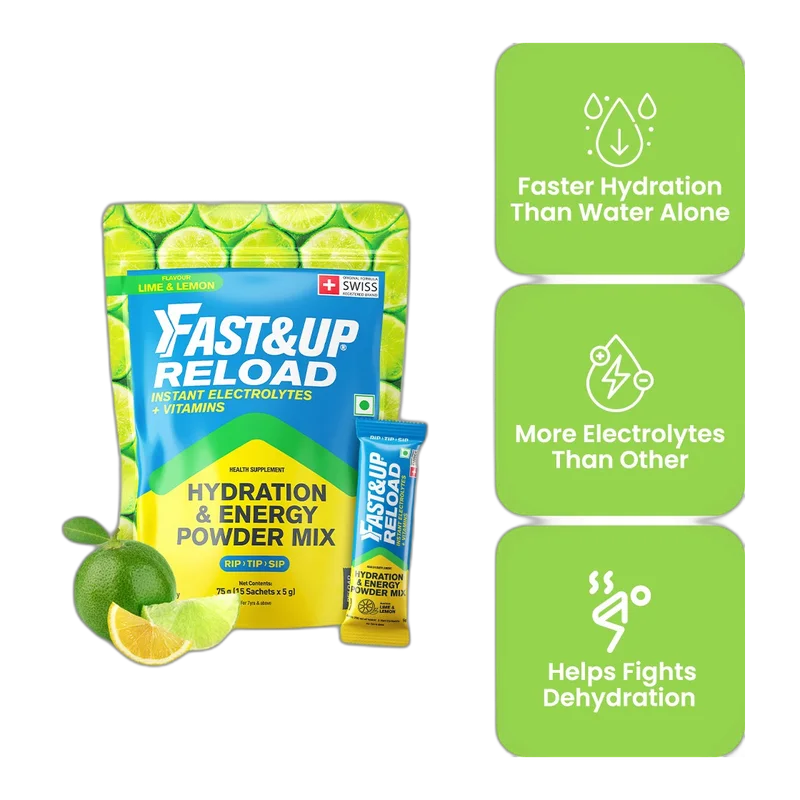 Fast & Up Reload Electrolytes (Stick Pack) 15 Sachets
